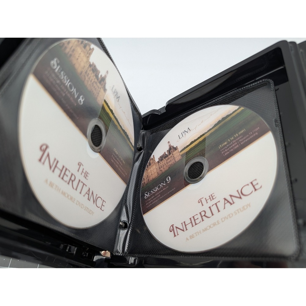 The Inheritance Beth Moore DVD Study Set 2009 Living Proof Ministries - Picture 8 of 8